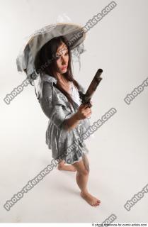 LUCI_AVIOL STANDING POSE WITH TWO GUNS 